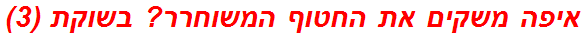 איפה משקים את החטוף המשוחרר? בשוקת (3)