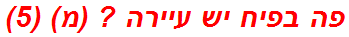 פה בפיח יש עיירה ? (מ) (5)