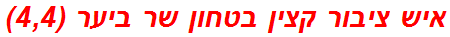 איש ציבור קצין בטחון שר ביער (4,4)