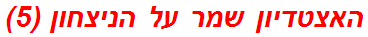 האצטדיון שמר על הניצחון (5)