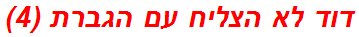 דוד לא הצליח עם הגברת (4)