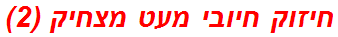 חיזוק חיובי מעט מצחיק (2)